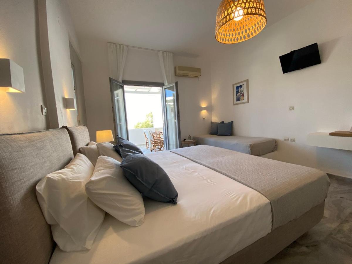 Caeli Paros By Kostas & Joanna Studios โลการาส ภายนอก รูปภาพ